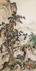 ZIJIU Liu 1891-1975,mountainous landscape,888auctions CA 2020-12-03