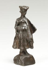 ZIJL Lambertus 1866-1947,Woman with beret,De Vuyst BE 2023-05-20