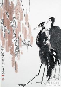 ZILIANG Wang,Drei Interpretationen des Blumen- und Vogelgenres und ein Fischbild,Nagel DE 2015-12-07