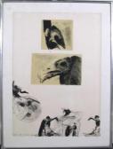ZIMILES Murray 1941,Vulture,1968,Ro Gallery US 2010-12-09