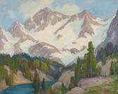 ZIMMERMAN Frederick A 1886-1974,Rock Creek, High Sierras,John Moran Auctioneers US 2019-03-24