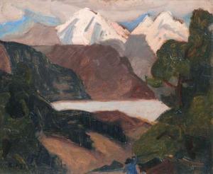 ZINGG Jules Emile 1882-1942,Emile "Les Alpes",Prunier FR 2008-03-16