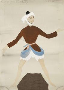 ZINKEISEN Doris Clare 1898-1991,Scullian from 'Ballet of the Dead Body',Rosebery's GB 2023-03-14
