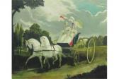ZINKEISEN Doris Clare,Two Elegant Ladies in a Horse Drawn Carriage,John Nicholson 2015-07-15