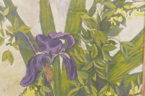 ZINKELSEN A,Still life with an iris,Crow's Auction Gallery GB 2020-03-11