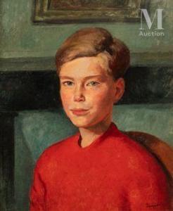 ZINOVIEV Alexandre 1889-1977,Portrait d\’un jeune garçon,Millon & Associés FR 2021-11-16