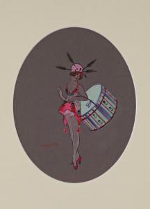 ZINOVIEV,Danseuse à la boite à chapeaux,Millon & Associés FR 2012-03-16