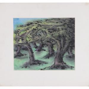 ZION BEN 1897-1987,Orchard #3,1976,Ripley Auctions US 2022-06-04