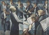 ZIPPIN Martin 1920-1991,The Orchestra,Alderfer Auction & Appraisal US 2008-06-13