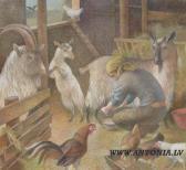 zitmane – lagzdina ritma 1945,Morning in cattle-shed,2000,Antonija LV 2009-05-29