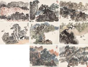 ZIZHUANG CHEN 1913-1976,Landscapes,Christie's GB 2019-05-20