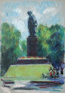 ZLATEV NIikola 1907-1989,A Monument,Rakursi BG 2010-03-17