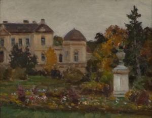 ZNAMIEROWSKI Czeslaw 1890-1977,Palace of the Tyszkiewicz family in Polaga,Desa Unicum PL 2018-12-20