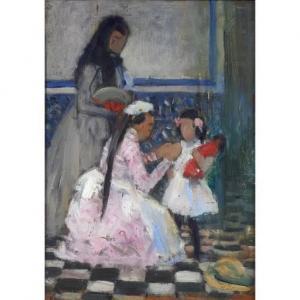 ZO Henri Achille 1873-1933,La Robe Blanche,Clars Auction Gallery US 2021-10-17