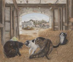 ZOE Stokes 1950,The Mousers at Work,1981,Rosebery's GB 2021-01-27