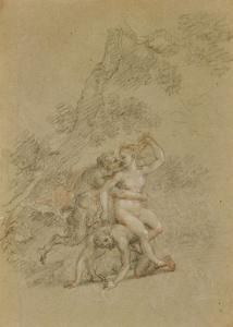 ZOFFANY Johann 1733-1810,Two Satyrs and a Nymph,Sotheby's GB 2023-07-06