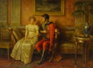 ZOFFOLI Angelo 1860-1910,The Young Officer and his Lady,David Duggleby Limited GB 2018-03-23