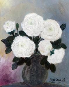 ZOGBE Bibi 1890-1975,"ROSAS BLANCAS ".,Galeria Arroyo AR 2012-12-12