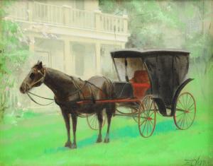 ZOLAN Donald James 1937-2009,Horse and Carriage,Simpson Galleries US 2014-09-28