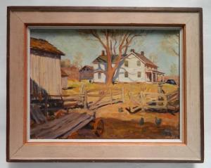 ZOLLARS Charles P 1896-1986,The Old Farm,1941,Rachel Davis US 2018-04-21