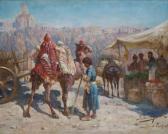 ZOMMER Richard Karlovich 1866-1939,Le bazar Shaitan,1925,Aguttes FR 2009-11-06