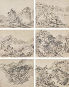 ZONGCANG ZHANG 1686-1756,LANDSCAPES,Sotheby's GB 2018-04-01