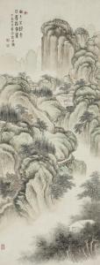 ZONGYAN Huang 1616-1686,Strolling in the Quiet Mountain,Christie's GB 2023-12-02