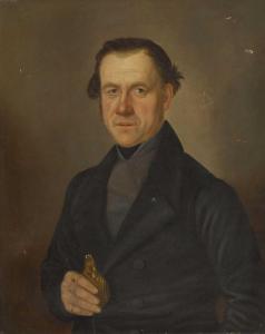 ZOTTMAYR ANTON 1800-1850,Bildnis eines Herren mit Schnupftabakflasche,1843,Neumeister DE 2010-09-30