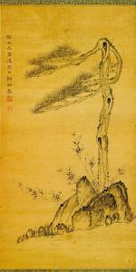 ZOU ZHE,un pin et de bambou s’’élevant de roches percées,Tajan FR 2014-10-15