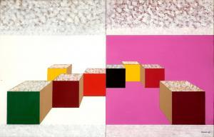 ZOUNI Opy 1941-2008,Cubes dans l'espace,1983,Cornette de Saint Cyr FR 2023-11-22