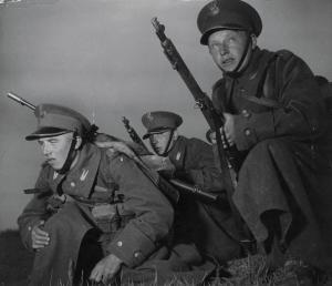 ZUBER Rene 1902-1979,Soldats polonais dans la zone d'Haren,1939,Yann Le Mouel FR 2023-04-13