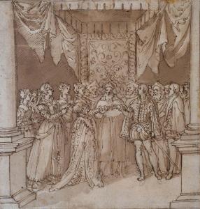 ZUCCARI Taddeo,Mariage d'Ottavio Farnese et Marguerite d'Autriche,Pierre Bergé & Associés 2022-05-20