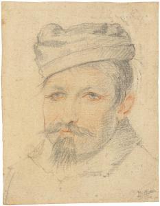ZUCCARO Federico 1540-1609,Portrait of a man wearing a hat,Christie's GB 2018-12-04