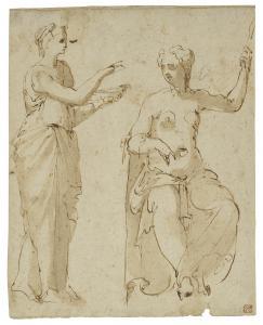 ZUCCARO Taddeo 1529-1566,Two female figures,Christie's GB 2023-01-26