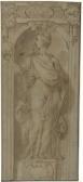 ZUCCARO Taddeo 1529-1566,Weibliche allegorische Figur in einer Nische.,Karl & Faber DE 2007-05-24