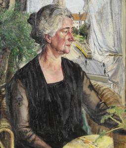 ZUCKSCHWERDT Karl,Dame am Fenster,1928,Ketterer DE 2009-04-28