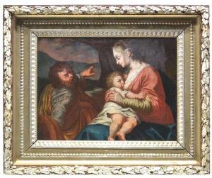 ZUGER Martin Leon Zeuger 1700-1700,The Holy Family,Nagel DE 2007-03-21