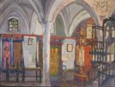 ZUKERMAN Bencion 1890-1942,SYNAGOGUE À ZEFFAT,Artcurial | Briest - Poulain - F. Tajan FR 2006-11-09