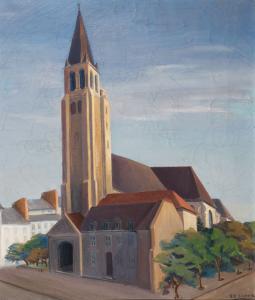 ZULOAGA Elisa Elvira,Iglesia,1974,Odalys VE 2012-07-08