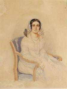 ZUMSANDE Josef 1806-1865,A study of a Lady,Bonhams GB 2012-03-14