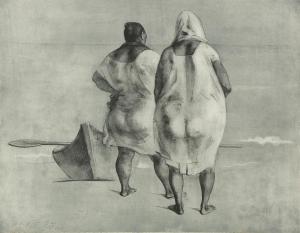 ZUNIGA Francisco 1912-1998,Mujeres Frente al Mar,1978,Clars Auction Gallery US 2019-05-19