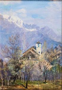ZUPPINGER Ernst Theodor 1875-1948,Chiesa Monte Trinita Locarno,Zeller DE 2019-04-03