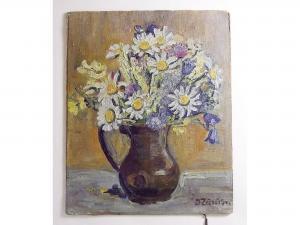 ZURICHER Bertha 1869-1949,Still life jug of flowers,Smiths of Newent Auctioneers GB 2015-06-19
