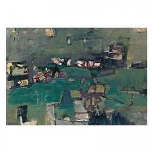 ZVI MAIROVICH 1911-1974,abstract landscape,1961,Sotheby's GB 2002-10-31
