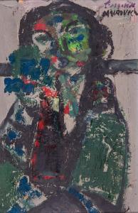 ZVI MAIROVICH 1911-1974,Woman with Flowers,Dreweatts GB 2015-07-16